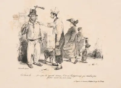 This charter! . . . It was not scraped, it has been white-washed so that you won’t have to see it again, my friend av J. J. Grandville