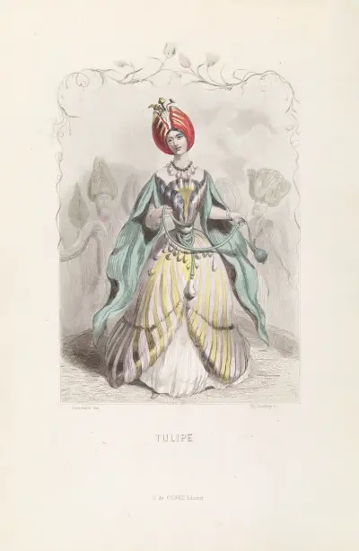 Tulipe av J. J. Grandville