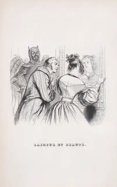 Fulhet och skönhet av J. J. Grandville