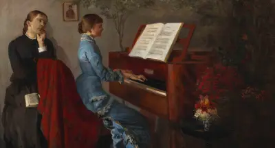 Vid pianot av Jacek Malczewski