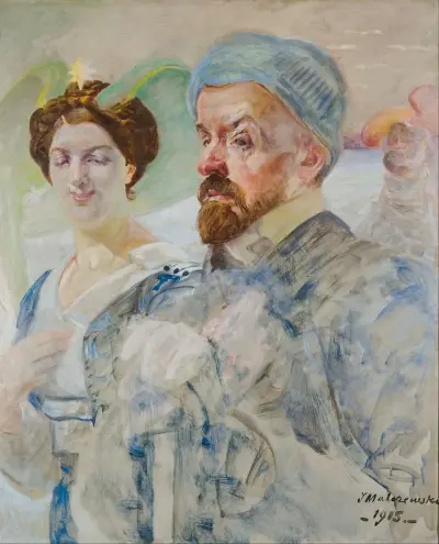 Autoportret von Jacek Malczewski