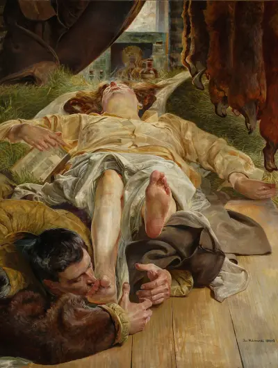 Death of Ellenai von Jacek Malczewski