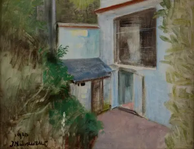 Från sin egen villa av Jacek Malczewski