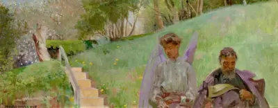 In springtime (In autumn) von Jacek Malczewski