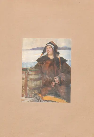 Jacek Malczewski; zatruta studnia Pl.2 av Jacek Malczewski