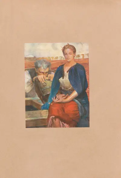 Jacek Malczewski; zatruta studnia Pl.4 av Jacek Malczewski