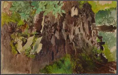 Landscape motif from Rozdół von Jacek Malczewski