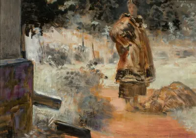 Poisoned water well, sketch von Jacek Malczewski