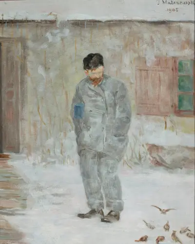 Portrait of Adolf Dygasiński von Jacek Malczewski