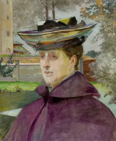 Portrait of artist’s wife von Jacek Malczewski