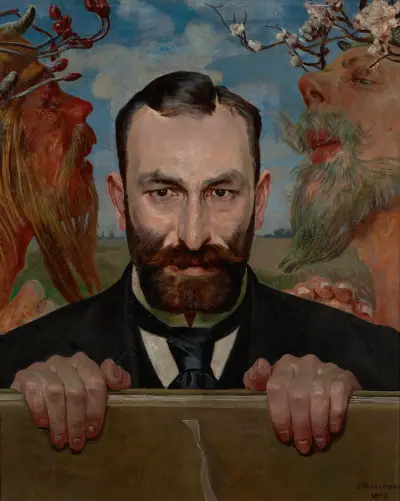 Portrait of Feliks Jasieński, 1903 – nr 2 av Jacek Malczewski