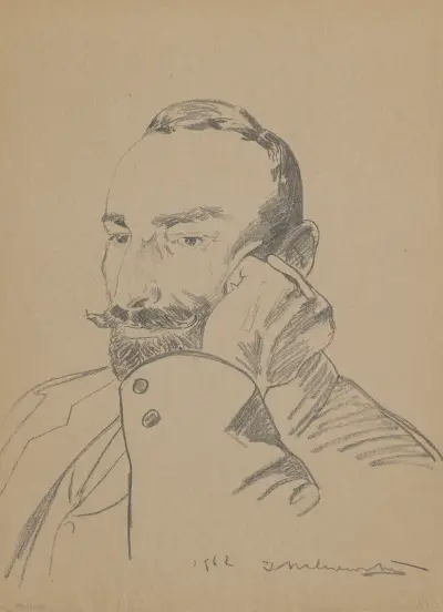Porträtt av Feliks Jasieński av Jacek Malczewski
