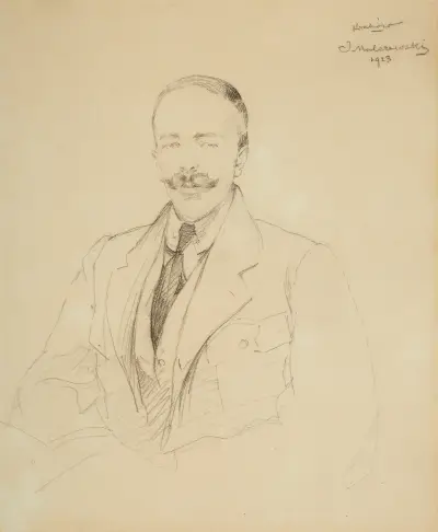 Portrait of Feliks Konopka (1888–1982) von Jacek Malczewski