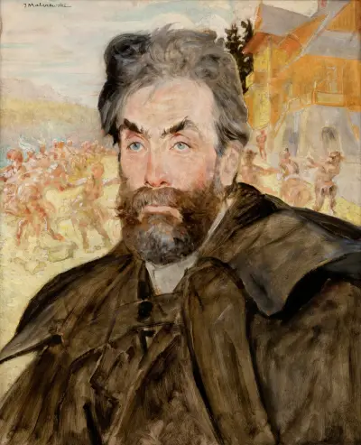 Portrait of Stanisław Witkiewicz av Jacek Malczewski