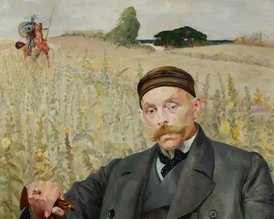 Portrait of Wacław Karczewski von Jacek Malczewski