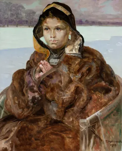 Praying Girl von Jacek Malczewski