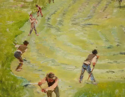 Reapers von Jacek Malczewski