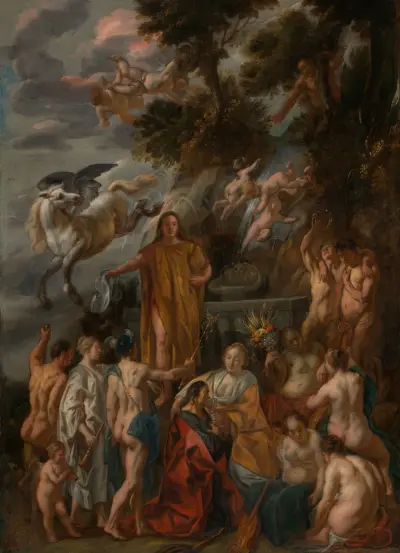 Allegory of the Poet av Jacob Jordaens