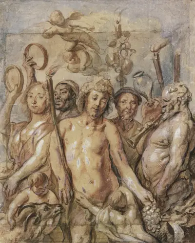 Bakchantický průvod (Triumf Bakcha), Jacob Jordaens
