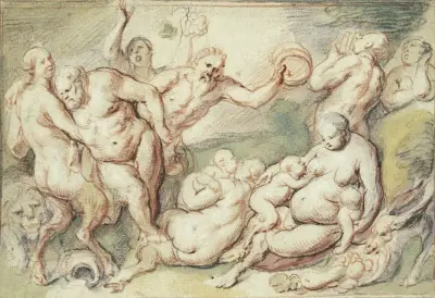 Bacchanalia von Jacob Jordaens