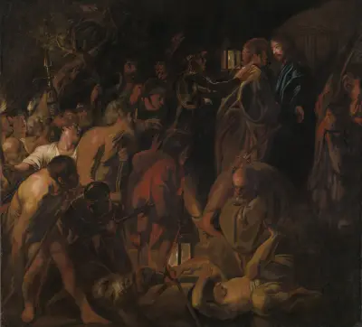The Betrayal of Christ av Jacob Jordaens