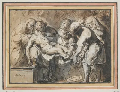 Gravläggningen av Jacob Jordaens