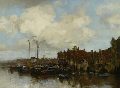 Vid Amstel av Jacob Maris