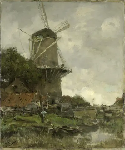 Väderkvarnen av Jacob Maris
