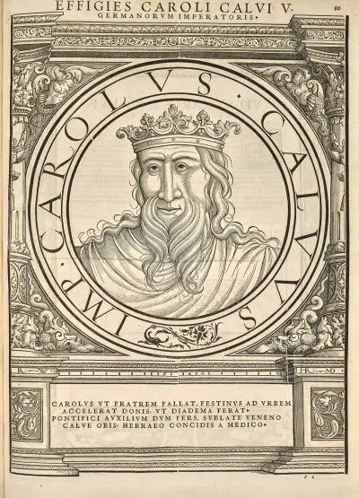 Karl den skallige av Jacopo Strada