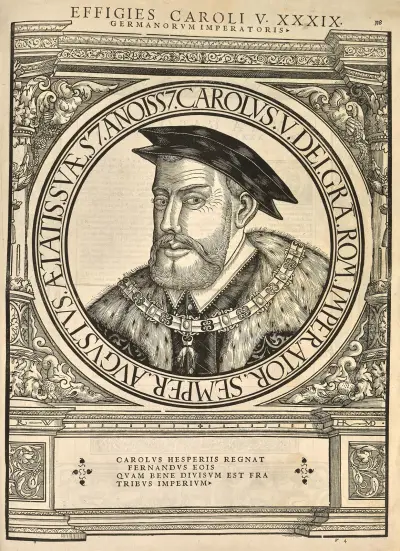Charles V av Jacopo Strada