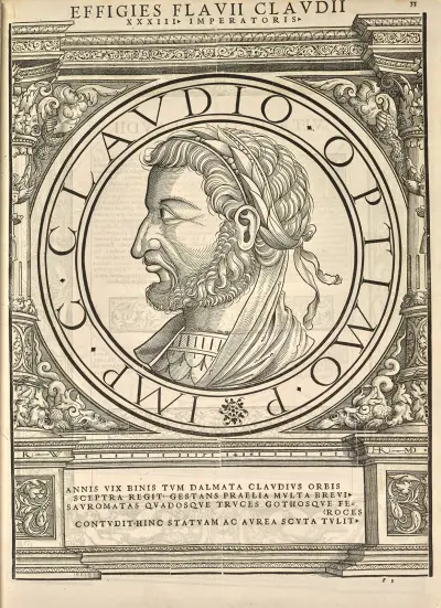 Claudius Gothicus av Jacopo Strada