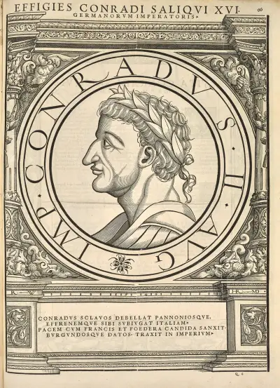 Conrad the Salic av Jacopo Strada