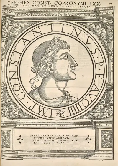 Konstantin V (Kopronymos) av Jacopo Strada