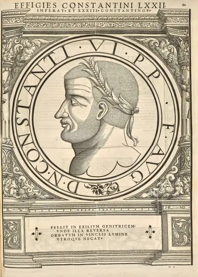 Konstantin VI (den blinde) av Jacopo Strada