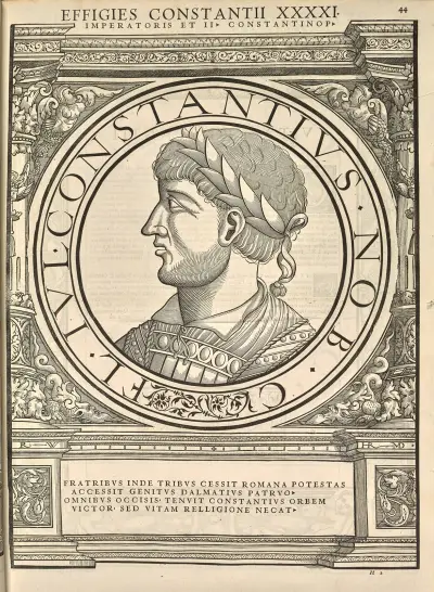 Constantius II av Jacopo Strada