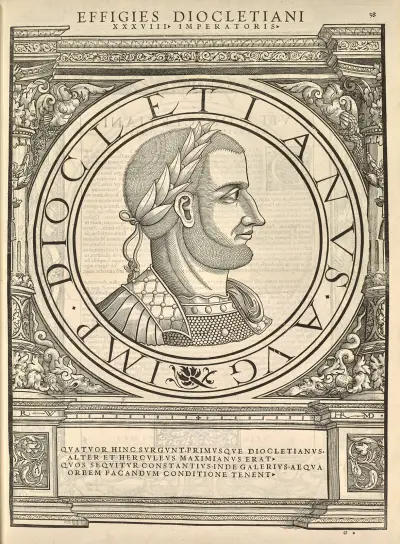 Diocletianus av Jacopo Strada