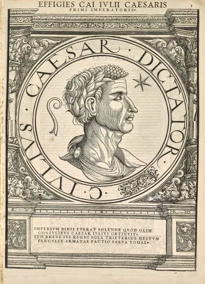 Julius Caesar av Jacopo Strada