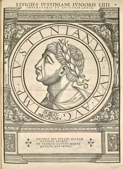Justin II av Jacopo Strada