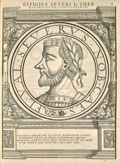 Libius Severus (Severus III) av Jacopo Strada