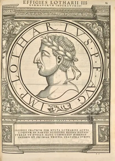 Lothair I av Jacopo Strada