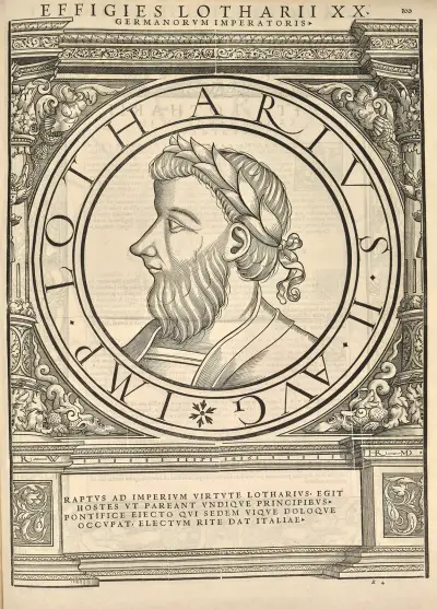 Lothair III av Jacopo Strada