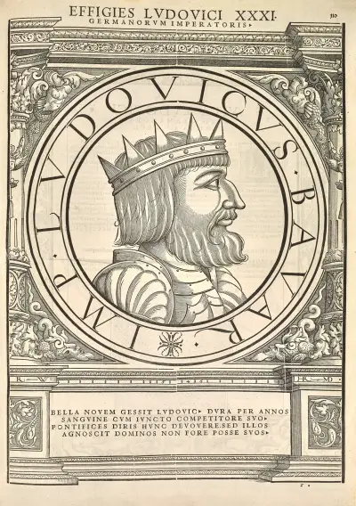 Ludvig IV (av Bayern) av Jacopo Strada