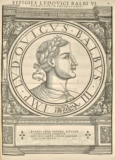 Ludvig den stammande av Jacopo Strada