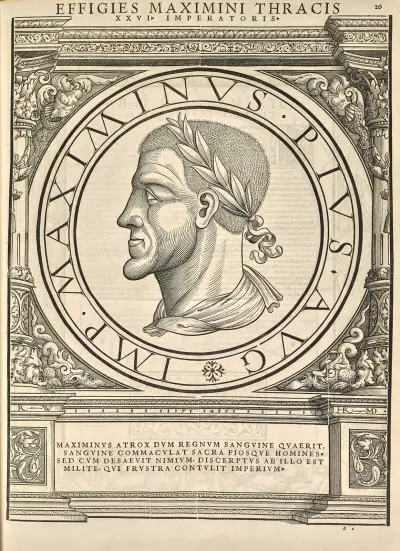 Maximinus Thrax av Jacopo Strada