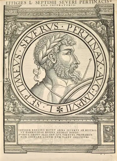 Septimius Severus av Jacopo Strada