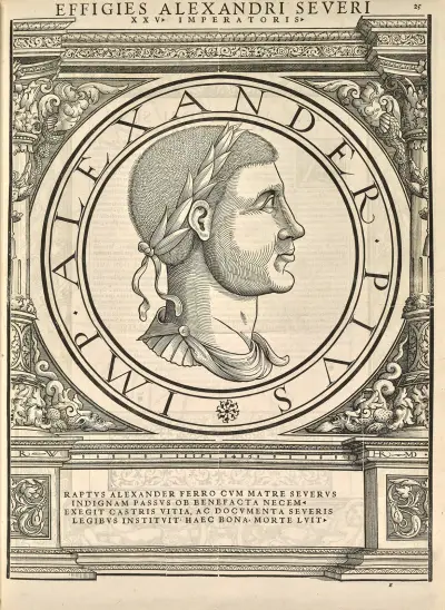 Severus Alexander av Jacopo Strada