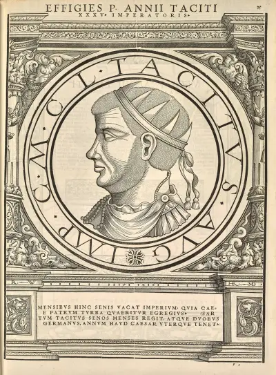 Tacitus av Jacopo Strada