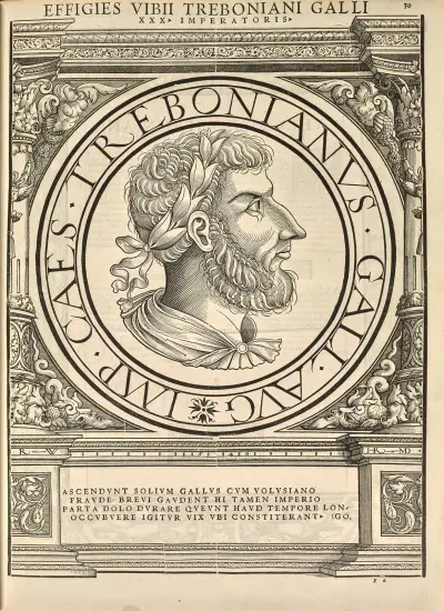 Trebonianus Gallus av Jacopo Strada