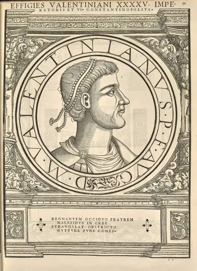 Valentinian II av Jacopo Strada