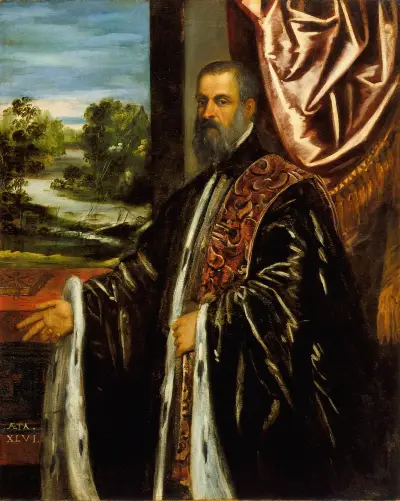 Portrait of Marino Grimani, Jacopo Tintoretto